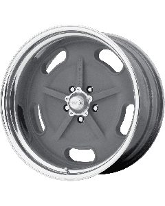 American Racing VN470 Salt Flat 15X7 5X114.3 Mag Gray Center/Polished Barrel