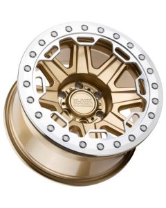 Black Rhino Rift 17X8.5 6X139.7 Silver W/Mirror Face & Stainless Bolts