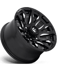 Fuel D673 Blitz 17X9 6X139.7 Gloss Black And Milled