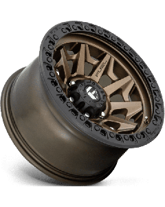 Fuel D696 Covert 17X9 5X127 Bronze W/ Black Lip