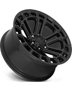 Fuel D718 Heater 17X9 6X135 Matte Black