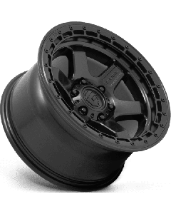 Fuel D750 Block 17X9 5X127 Matte Black