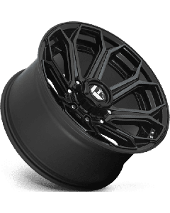 Fuel D704 Siege 20X10 8X165.1 Gloss Black Machined Double Dark Tint