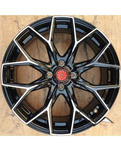 Lenso Samurai Musashi 17X7 4X100 BKF