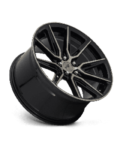 Niche M219 Gemello 20X9 5X114.3 Gloss Black And Machined Double Dark Tint
