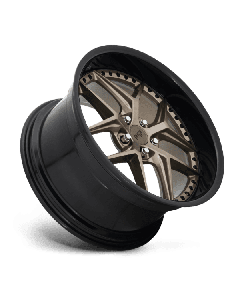 Niche M227 Vice 20X9 5X114.3 Matte Bronze With Gloss Black Lip