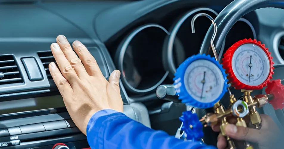 Car AC Leak Test And Repair Service in UAE by TyresCart
