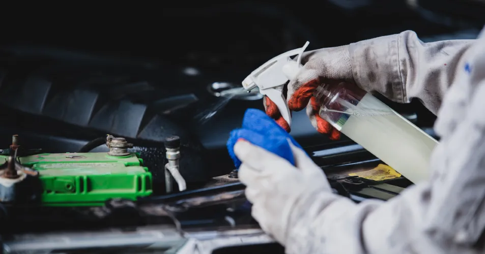 Car Battery Terminal Cleaning and Maintenance Service by TyresCart in UAE