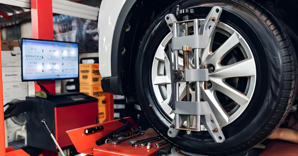 Car wheel alignment service near me