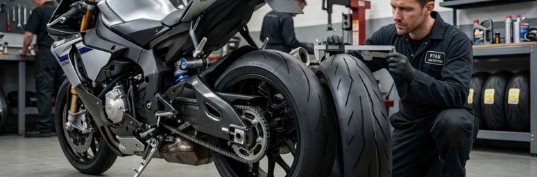 Can You Upsize Motorcycle Tyres Safely? Complete Guide to Performance & Risks