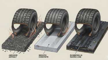 Why Some Tracks Accelerate Car Tyre Wear: Surface, Heat & Driving Explained