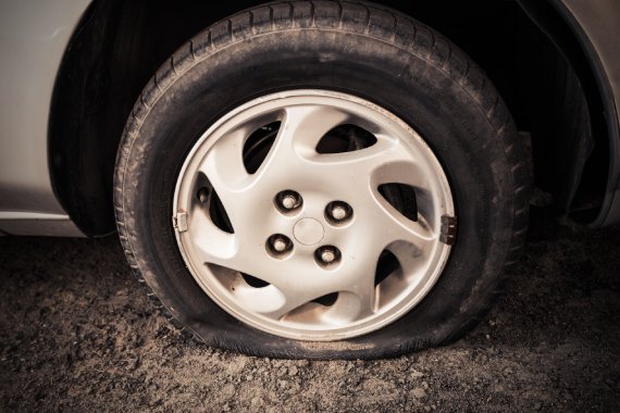 Safety Tips And Emergency Steps To Take During A Car Tire Blowout