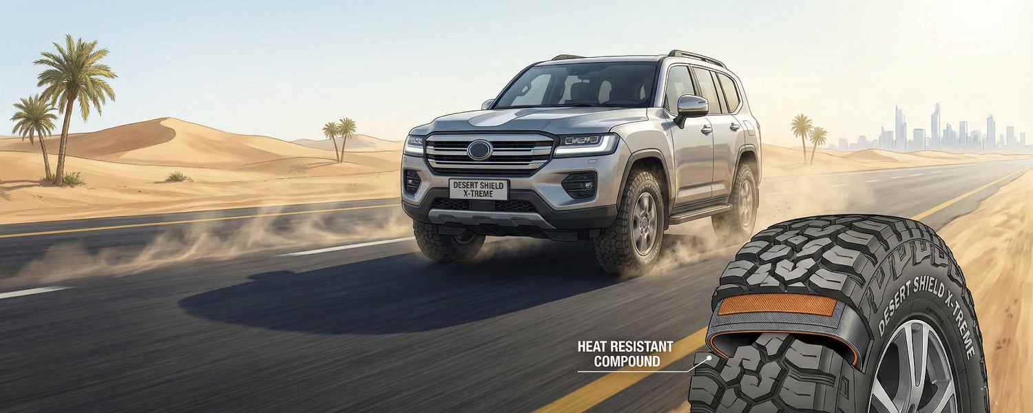 How Global Tyre Brands Adapt Their Tyres for Middle East Roads